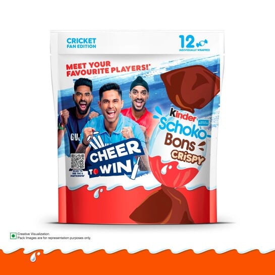 Zepto - Kinder Schoko-Bons Crispy | 12 pcs