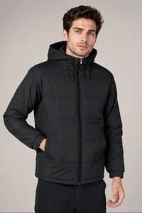 Ayke Men Solid Puffer Jacket