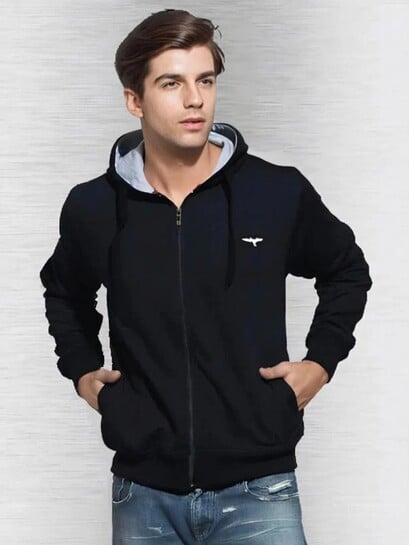 Click to enlarge Nikshi Men Solid Casual Jacket