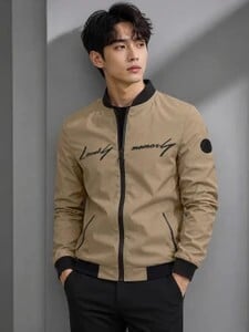 Azy Fabrics Men Printed Casual Jacket