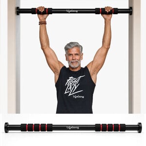 Click to enlarge Lifelong Adjustable Pull-Up Bar for Home Gym (Non-Slip)