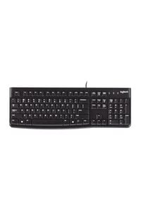 Logitech K120 Wired Keyboard for Windows, USB Plug-and-Play, Full-Size, Spill-Resistant, Curved Space Bar, Compatible with PC, Laptop