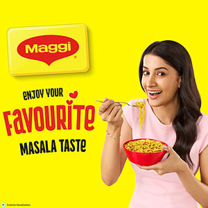 Click to enlarge MAGGI 2-Minute Instant Masala Noodles, 2 × 420 grams