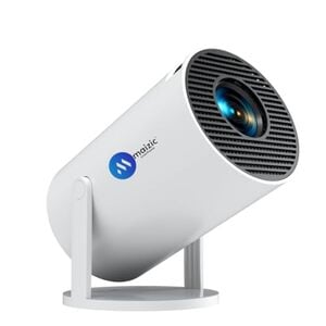 Maizic Smarthome 4K Android Projector with Auto Keystone, 150” Display, 2000 Lumens – Built-in Netflix, Prime Video, YouTube & More (Android 13, WiFi, Bluetooth, Miracast, Screencast, HDMI)