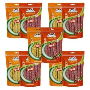 Pets Empire Dog Munchy Sticks Combo – Chicken & Mutton (500g Each) | Total 1kg (Pack of 5) | Chew Treats for Dogs & Puppies | Supports Dental Health & Fresh Breath