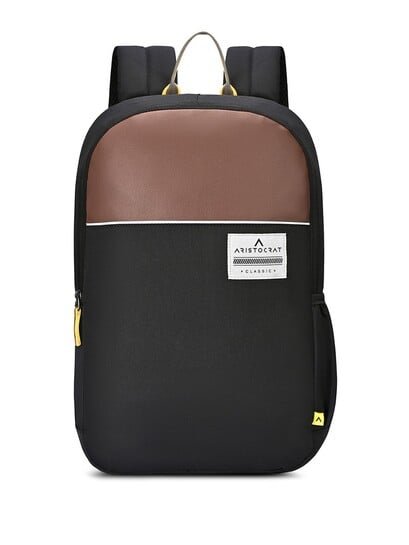 Buy Aristocrat Lava Black 17 Inch Compatible Laptop Backpack With 2 Compartments 25L - Backpacks for Unisex 36493581 | Myntra