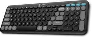 AMKETTE Optimus XL Plus 4 in 1 Type-C Rechargeable, Bluetooth, Wireless Standard Laptop Keyboard (User Specific - Supercoins Offer)