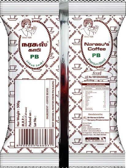 Narasus PB Filter Coffee (500 g),hyperlocal,Chennai