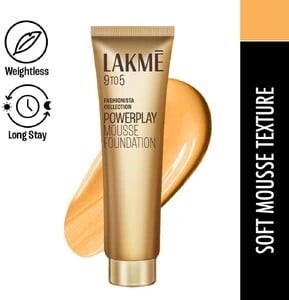 Lakmé 9 to 5 Weightless Mousse Foundation & more Lakme