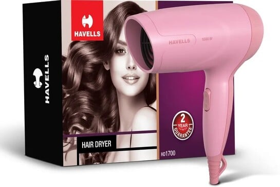 HAVELLS GHPDDABPPK00 Hair Dryer (1000 W, Peach)
