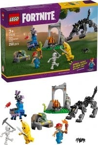 LEGO Fortnite Peely & Sparkplugs Camp Video Game Building Set 77075 (Multicolor)