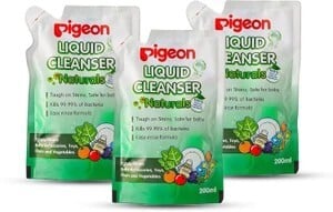 Pigeon LIQUID CLEANSER NATURALS COMBO (PACK OF 3) (600 ml)