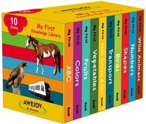 Unknown My First Knowledge Library - learning books for kids with 10 Disc (English, Hardcover, unknown)