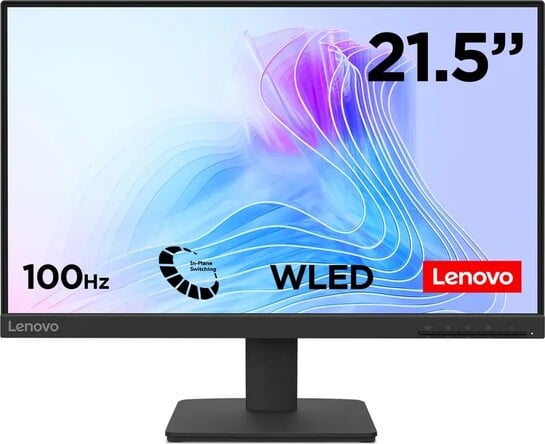 Lenovo L Series 55.88 cm (22 inch) Full HD LED Backlit IPS Panel Monitor