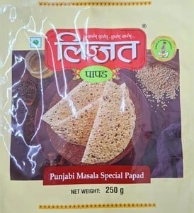 Lijjat Punjabi Masala Papad (250 g) & more hyperlocal