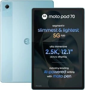 MOTOROLA pad 70 8 GB RAM 256 GB ROM 12.1 inch with Wi-Fi+5G Gamin...more