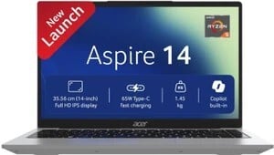 Acer Aspire 14 AMD Ryzen 5 3500U - (8 GB/256 GB SSD/Windows 11 Ho...more