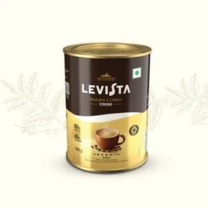 Levista Strong with 40% Chicory Instant Coffee (100 g, Chicory Flavoured)
