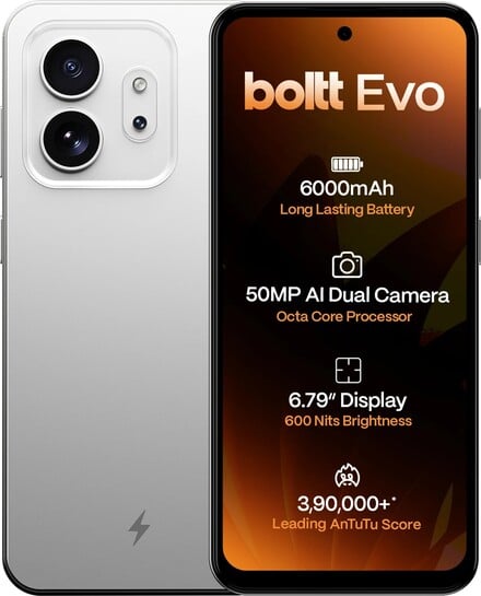 BOLTT EVO (Arctic White, 64 GB) (4 GB RAM)