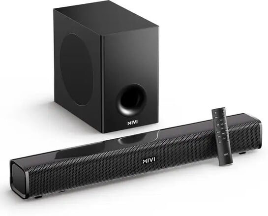 Mivi Fort H350 350W 5.1 Channel Soundbar with Subwoofer & Satellites