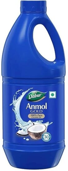 Dabur Anmol Gold 100% Pure Coconut Oil(900 ml)