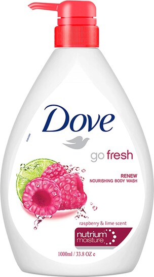 DOVE Renewing Raspberry Body Wash with Lime for Renewed Skin, Ref...more