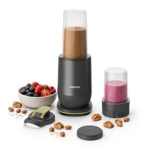 Philips HR2612/00 Mini Blender, 2 Unbreakable Food-Grade PC Jars