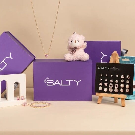 Lavish Lavender Jewellery Gift Box for Her