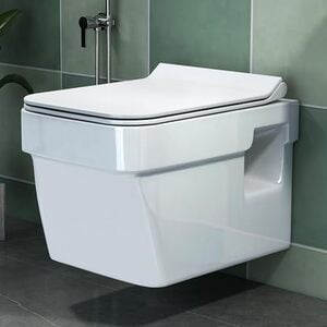 Plantex Imported Ceramic Wall-Hung Western Commode