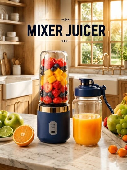 Click to enlarge NutriPro MIXER_JUICER_04 50 W Juicer Mixer Grinder (PORTABLE_JUIC...more