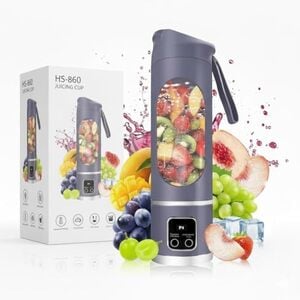 Portable JuicerBlender Electric Juicers Fruit Mixers USB Rechargeable Smoothie Mini Blender Personal Juicer 10 Blades 3 Gears With 1300 Mah Rechargeable Battery-Smoothie Juicer Machine