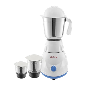 Lifelong Power Pro 500 W Mixer Grinder (Power Pro - LLMG20 | 3 Jars | Blue)
