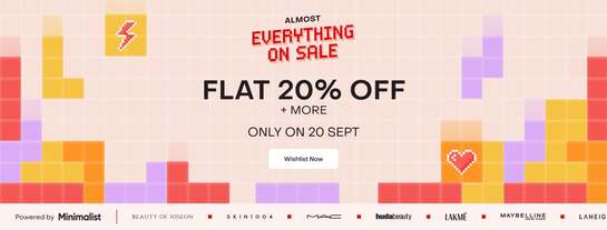 Tira Almost Everything On Sale – Flat 20% Off + More | 20th Sept