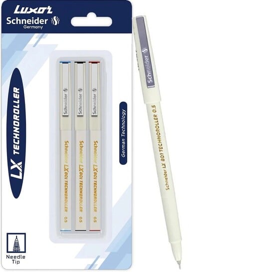 LUXOR Schneider LX Technoroller-801| 0.5 mm tip| German Technolog...more