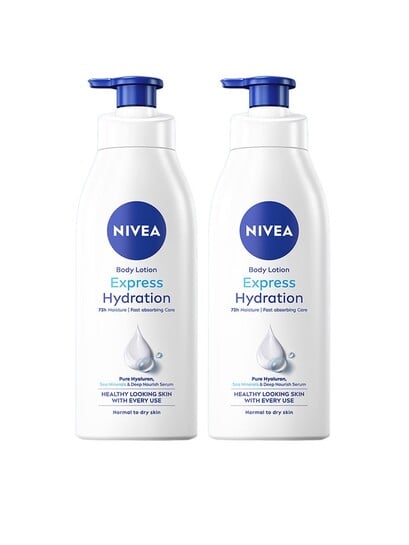 Buy Nivea Set Of 2 Express Hydration Deep Moisture Serum 400 Ml Each - Body Cream And Lotion for Unisex 41405146 | Myntra