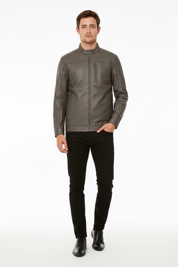 METTLE Men Solid Casual Jacket