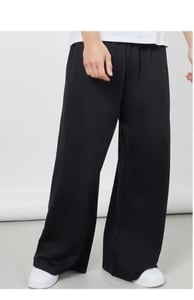 Clothy Men Solid Black Track Pants