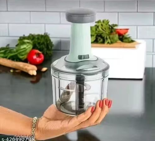Manually Handy Chopper Mixer Cut For Vegetable, Onion, Salad, Tomato Crush Chopper