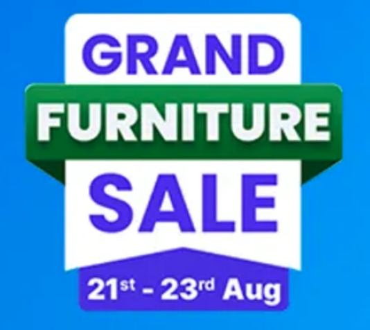 Flipkart Grand Furniture sale -Top deals in furniture & Mattresses Upto 80% Off