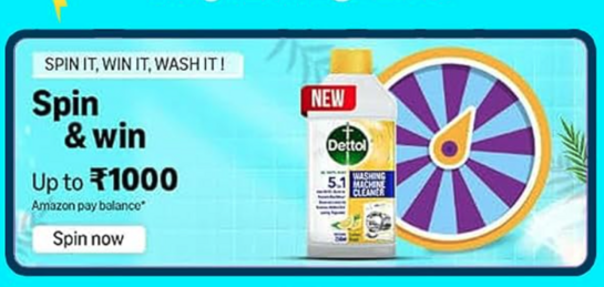 Spoin and win Amazonpay balance up to ₹1000
