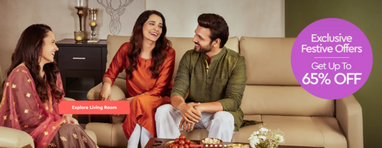 Godrej Interio Exclusive Festive Offers Upto 65% Off