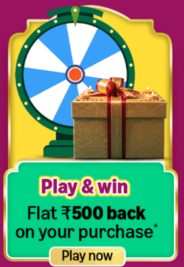 Click to enlarge Great India Festival Play And Win Up To ₹500 as rewards ,user specific