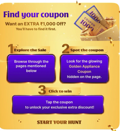 Click to enlarge Appliance Mystery Box -Get discounts on appliances