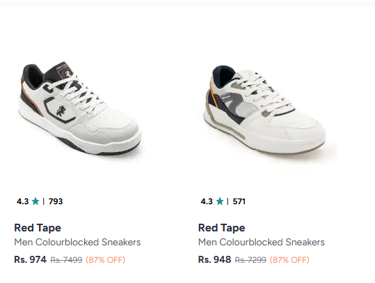 Click to enlarge Red Tape At Min. 86% Off