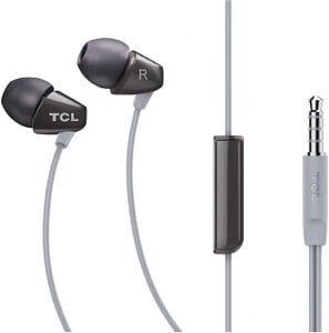 TCL SOCL100 Wired Headset (Phantom Black, In the Ear)