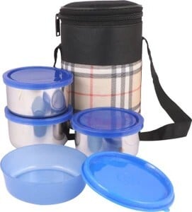 Topware Topware Testy-4 lunchbox set (1200ml) Blue 4 Containers Lunch Box