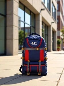 Click to enlarge LOYAL CHOICE Expandable Travel Outdoor Sport Camping Hiking Trekking Bag Rucksack - 60L(Blue) 65 L No Backpack