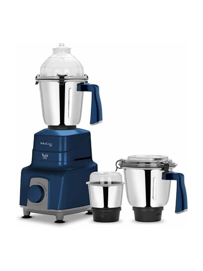 Click to enlarge Mccoy Tuff 888 750 W Mixer Grinder (Clip-Lock Lids | 3 Jars | Blu...more
