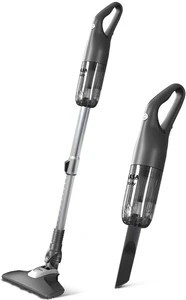 Inalsa Vactidy 2-in-1 Handheld & Stick for Home&Car|2200mAh Battery|14Kpa Suction| Cordless Vacuum Cleaner (Black)