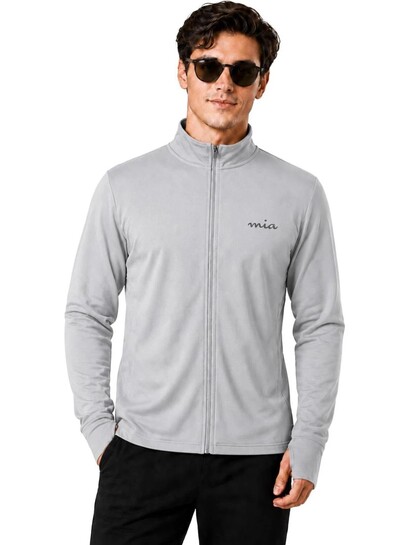Mia Fashion Men Solid Sports Jacket